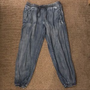 Bella Dahl Denim Jogger Pants